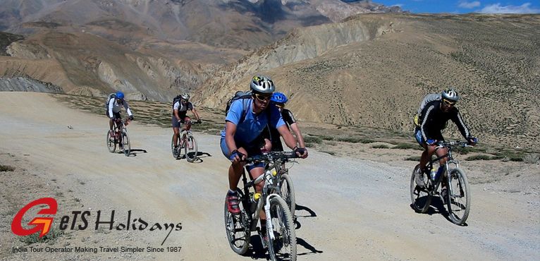 Mountain biking in Ladakh