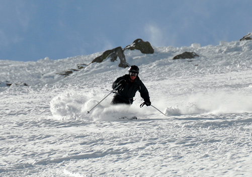 Skiing in Gulmarg
