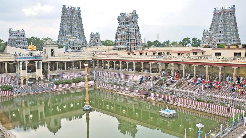 Meenakshi temple in Madurai 