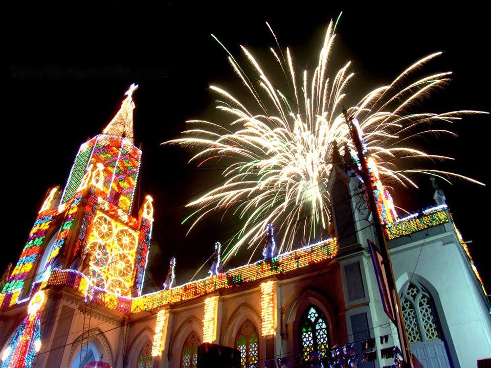Christmas Fireworks in Goa