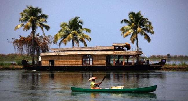 Houseboat on the Kerala Backwaters