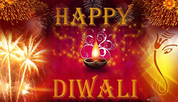 celebration of diwali