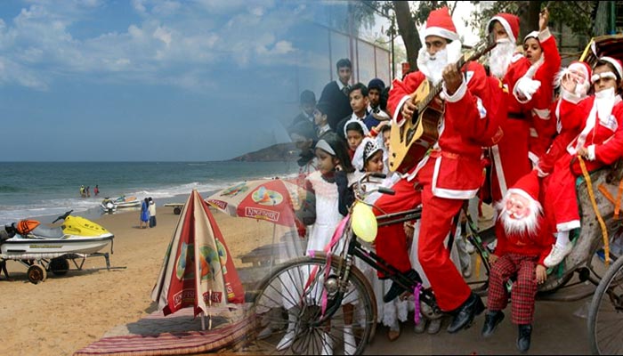 Christmas celebration in goa