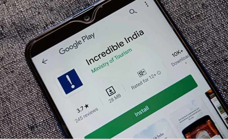 ‘Incredible India’ Android app Launched for Tourists by India Government