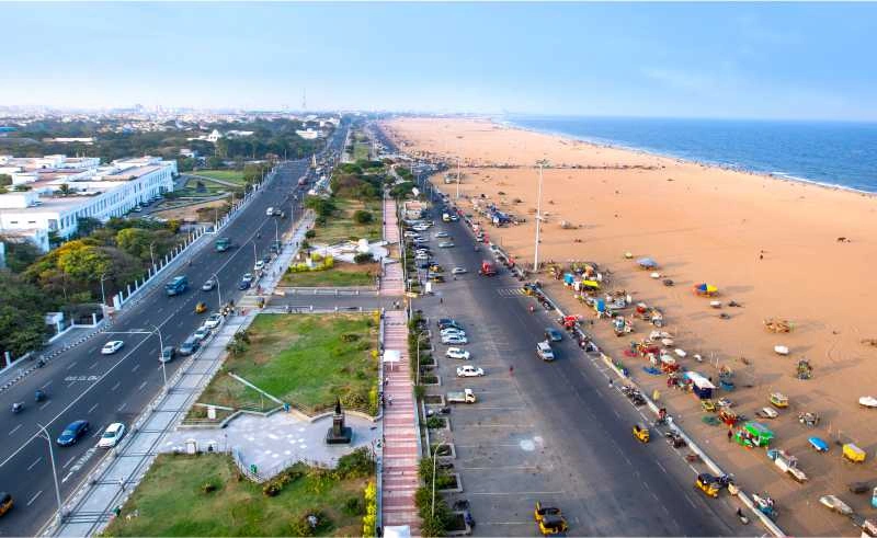 Top 5 Beaches in the proximity of Tamil Nadu