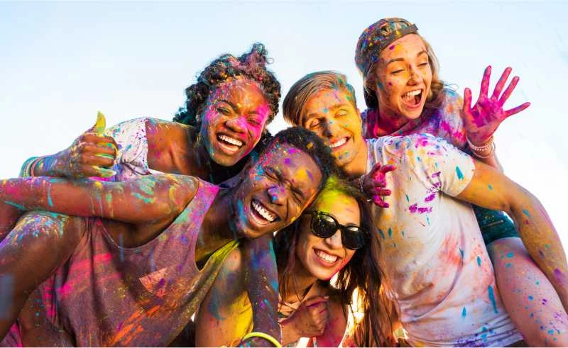 Where to Celebrate Holi Festival in India