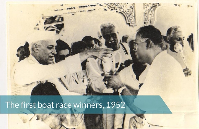 First boat race winners