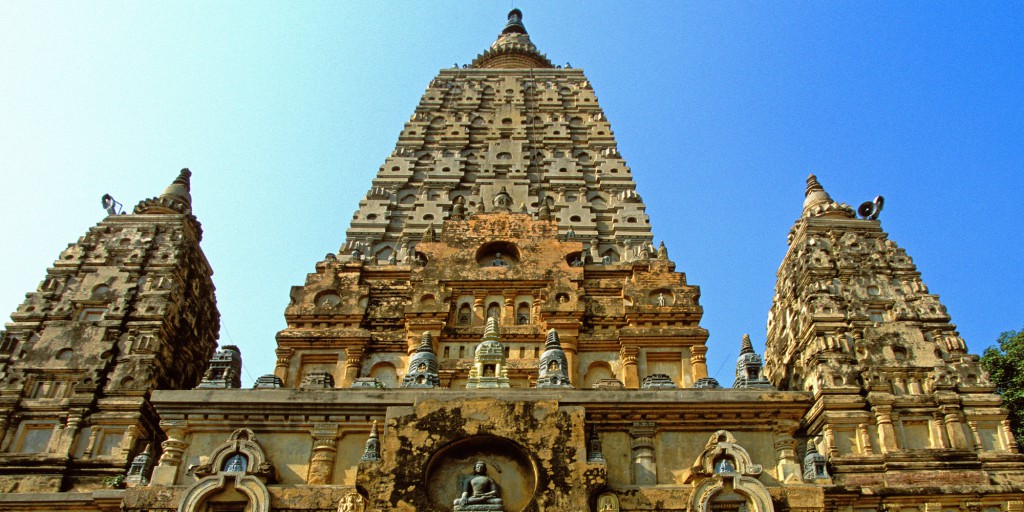 Mahabodhi Mahavihara temple in Bodhgaya. (Photo by: Godong/Universal Images Group via Getty Images)