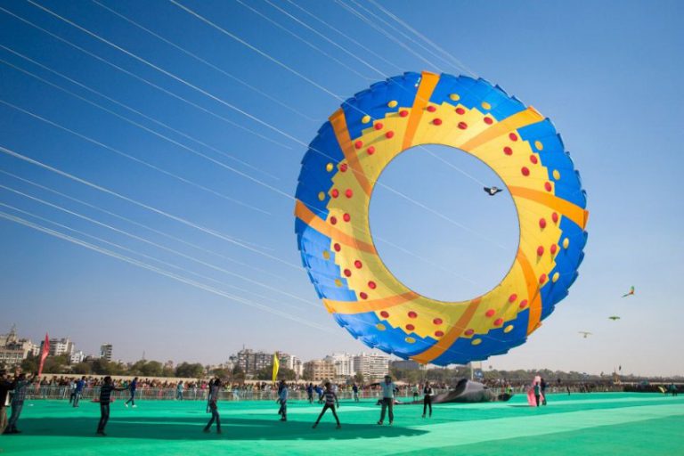 A Colorful Treat: International Kite Festival in Gujarat