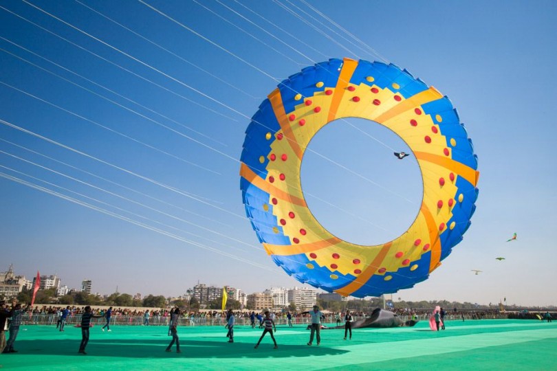 A Colorful Treat: International Kite Festival in Gujarat