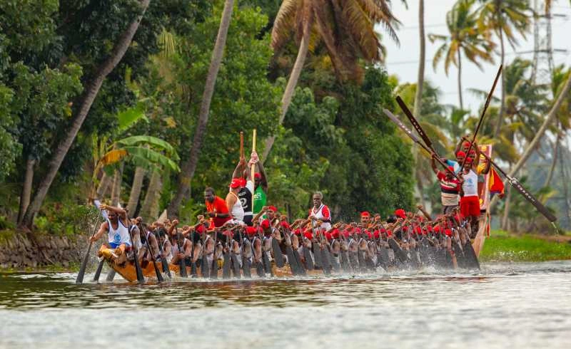 Get ready to witness the magical snake boat race at Kerala