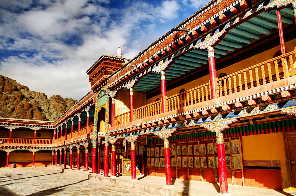 The Hemis Monastery or Hemis Gompa is Leh, Ladakh