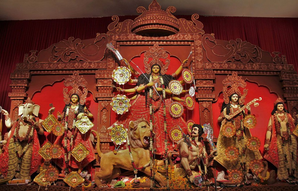 Kolkata during Durga Puja