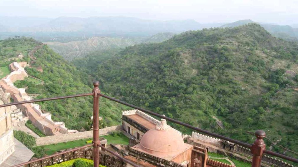 Bird's eye view from Badal Mahal