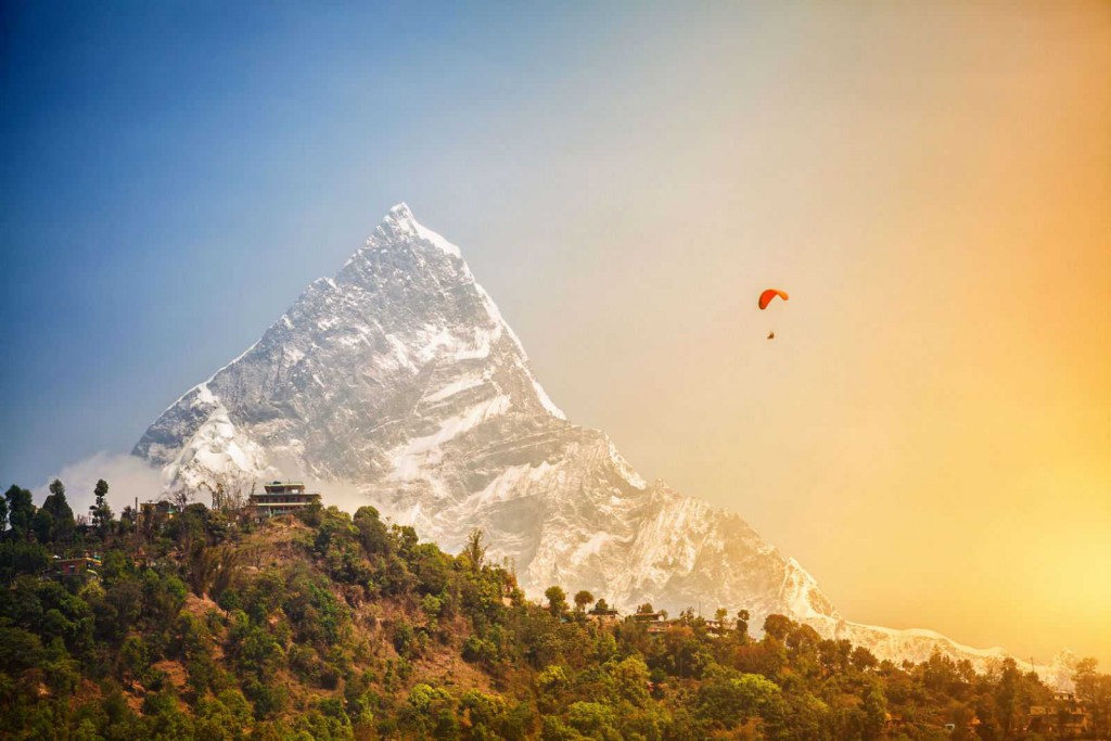 PARAGLIDING IN POKHARA VALLEY