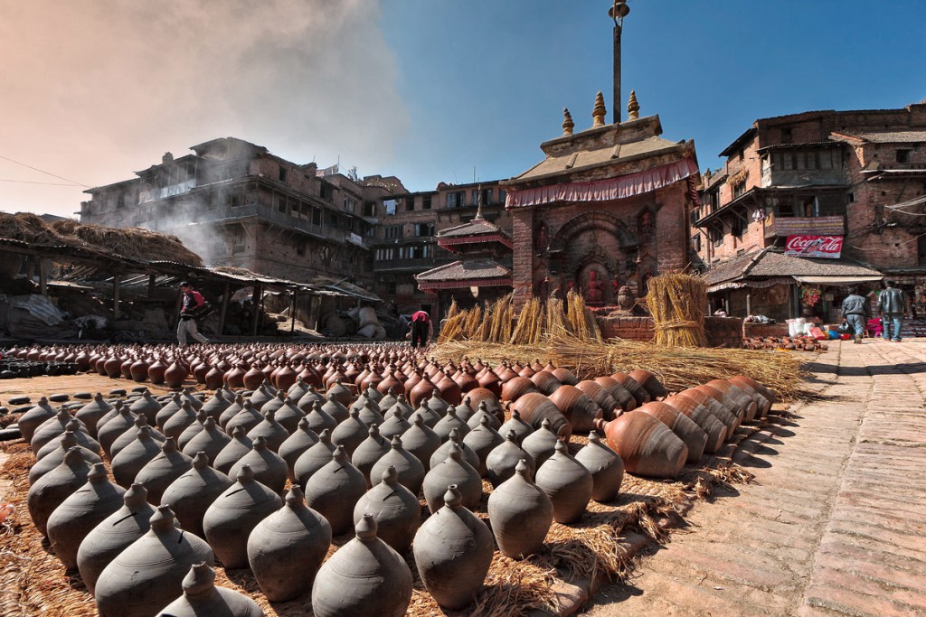 Pottery Square in Bhaktapur