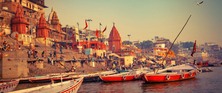 Visiting The Ghats of Varanasi - The Golden Triangle