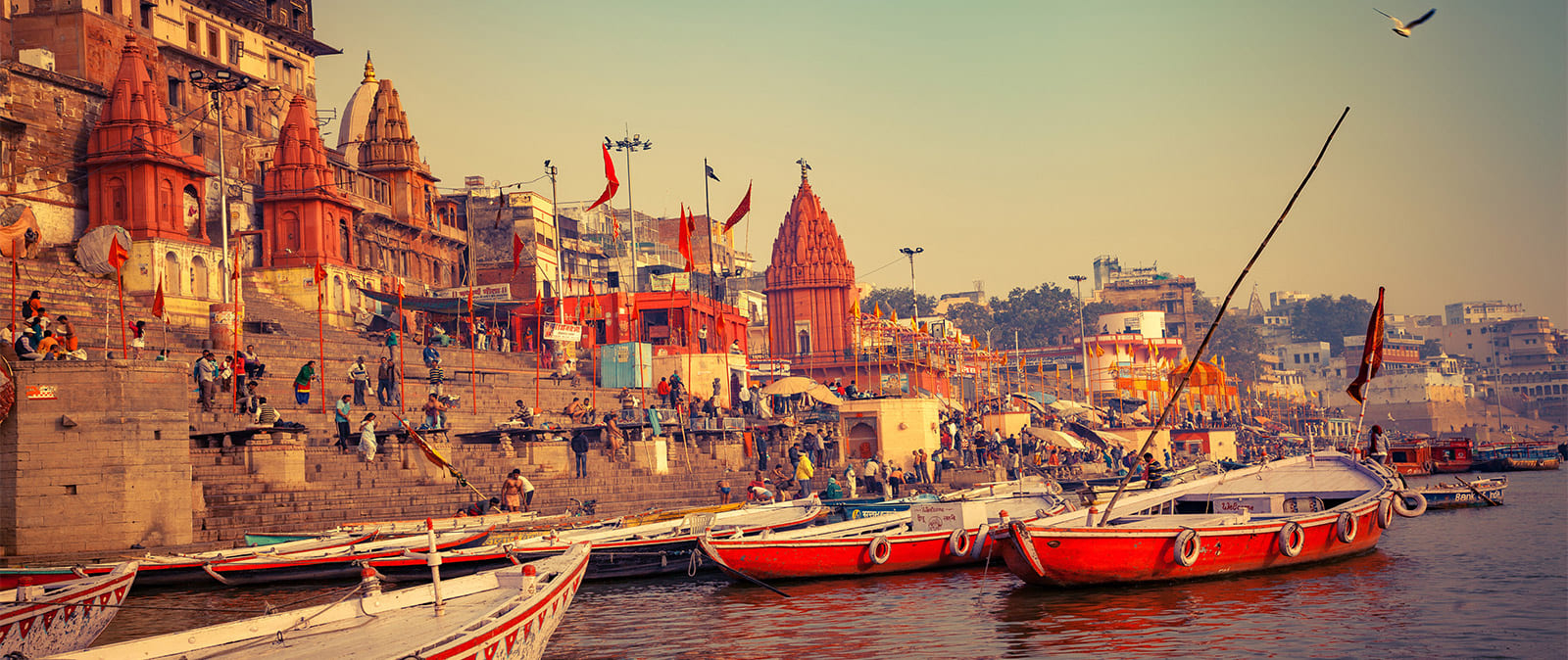 Visiting The Ghats of Varanasi - The Golden Triangle