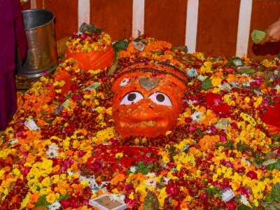 Hanuman Mandir (Lete Hanuman Mandir)- The Reclining Deity