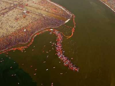 Triveni Sangam- The Sacred Confluence