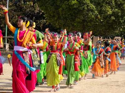 Shantiniketan, West Bengal – The Cultural Holi